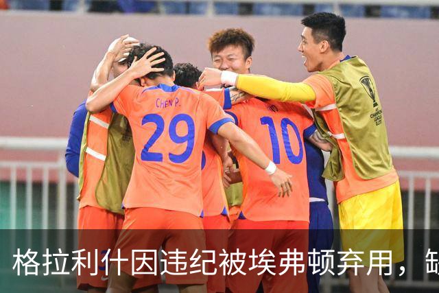 格拉利什因违纪被埃弗顿弃用，缺席联赛杯对纽卡